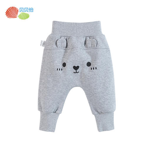 贝贝怡童装秋冬新款儿童软萌PP裤男女童加绒加厚休闲长裤233K2539 商品图8