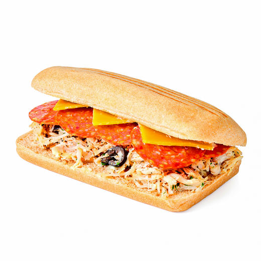 鸡胸肉萨拉米帕尼尼 商品图0