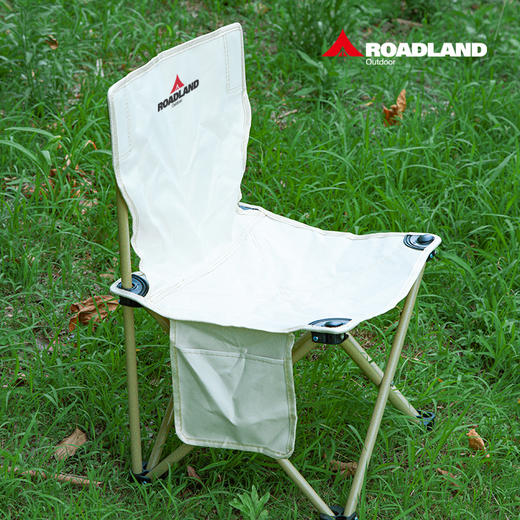 洛得兰德户外超轻便携折叠式椅子LD-YZ101米白色 商品图0