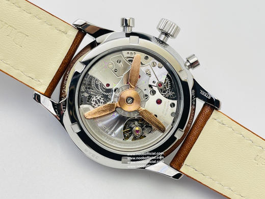 NOOB新品宝珀全新Ait Command空军司令系列AC02，极具传奇色彩的计时码表，新款空军司令在设计上忠于历史传统，并将上世纪50年代的复古风格和宝珀的高级制表工艺充分融合！ 商品图6