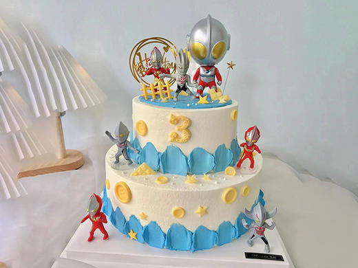 双层-奥特曼蛋糕 商品图0