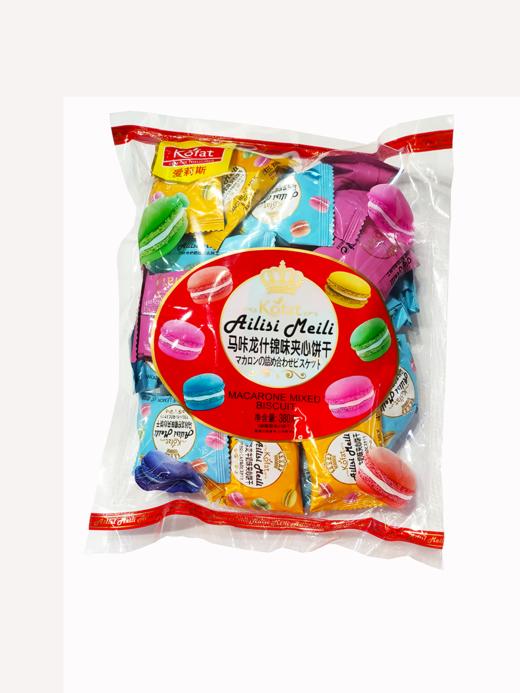 380g马卡龙什锦味夹心饼干 商品图0