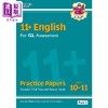 【中商原版】11+ GL English Practice Papers: Ages 10-11 Pack 2 (with Parents Guide & Online Edition) 商品缩略图0