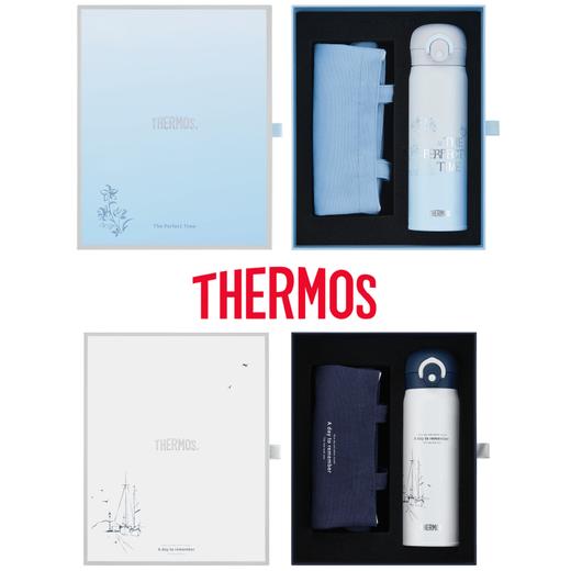 9楼母婴生活馆 【钛杯】膳魔师2023新品吸管钛杯礼盒装500mL 吊牌价：598元 活动价：488元（赠直饮杯盖＋迷你袋） 商品图1