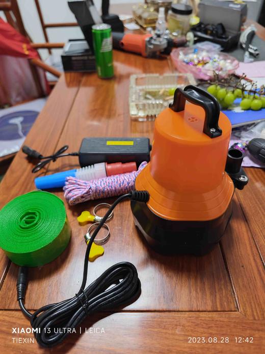 货号07673全铜无刷潜水泵1寸可用220V电压可插电瓶车36V48V60V72V可用 商品图4