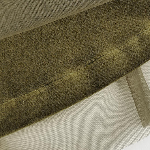 【马克珍妮 芦芙】秋冬新款 女童翻领无袖网纱丝绒连衣裙231579 商品图4