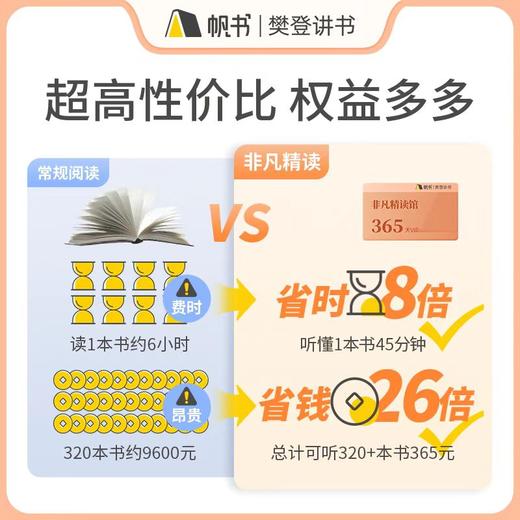 【快充】帆书-非凡精读VIP年卡 商品图1