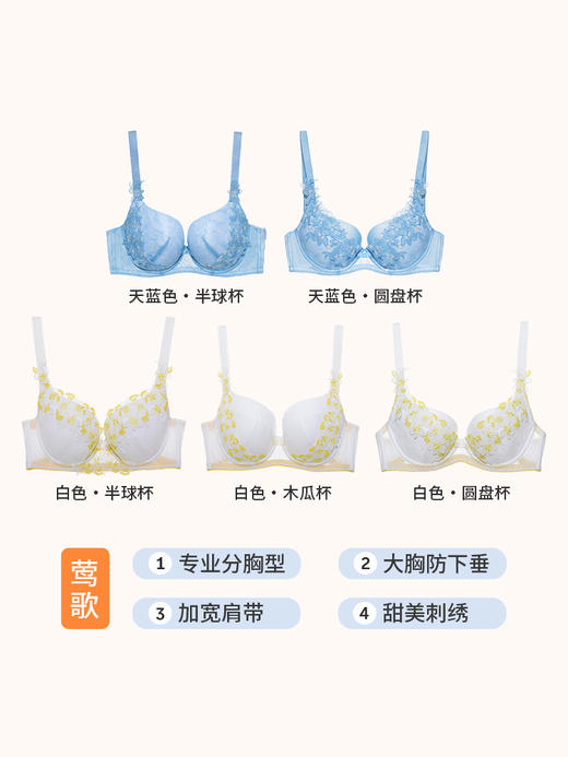 【断码清仓】大杯内衣胸罩女上托防下垂承托侧收舒适文胸女【非质量问题不退不换】 商品图2