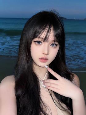 clairecolor 年抛美瞳 冰川极光 直径14.5mm着色13.7mm