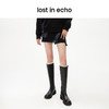 lost in echo 设计师品牌不对称口袋开衩卫衣短裙 商品缩略图2