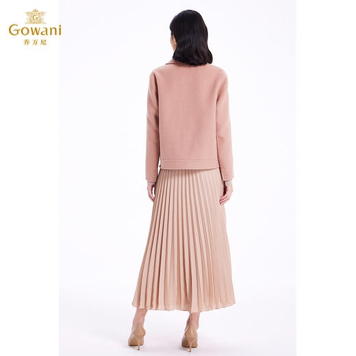 乔万尼秋冬时尚西装领短款大衣EF4B143 商品图4