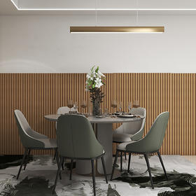 顾家家居整装 现代简约 茶几角几餐台餐椅 PT2078系列