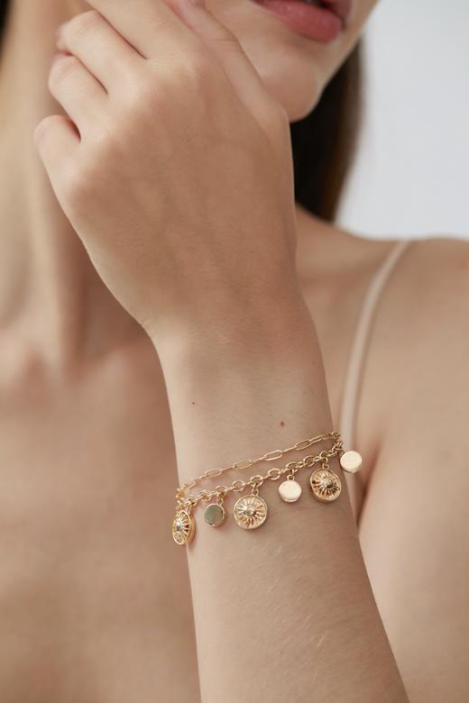 SOL DE VERANO 多吊坠太阳神手链 商品图7