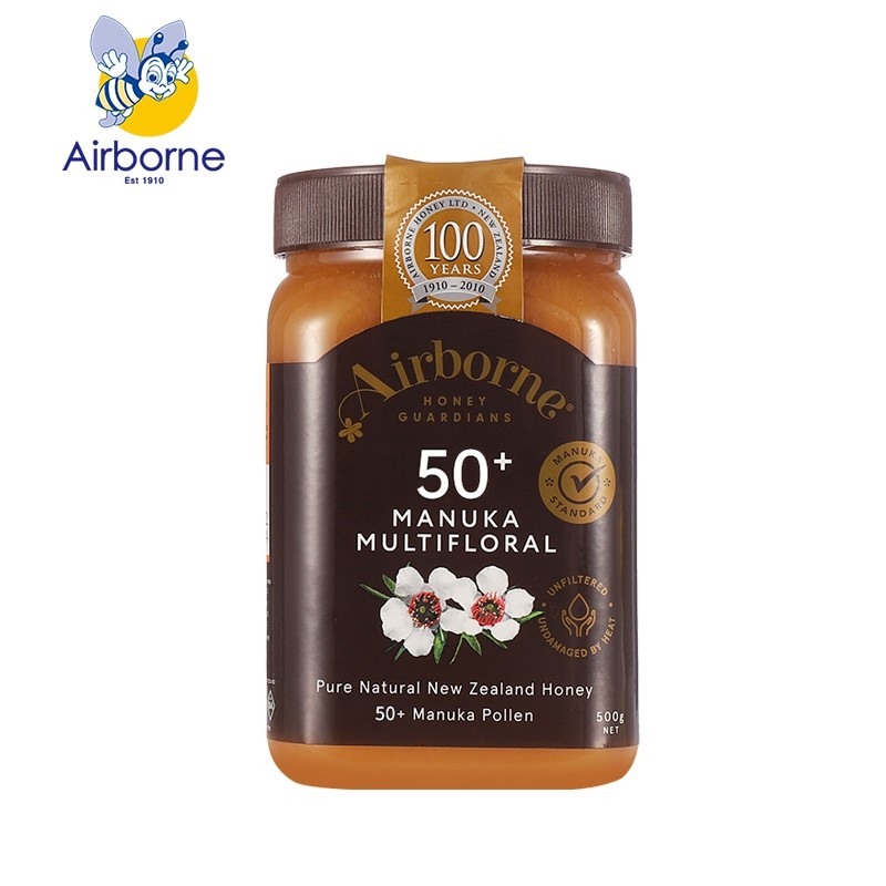 【艾尔邦尼】新西兰原装进口麦卢卡50+蜂蜜500g