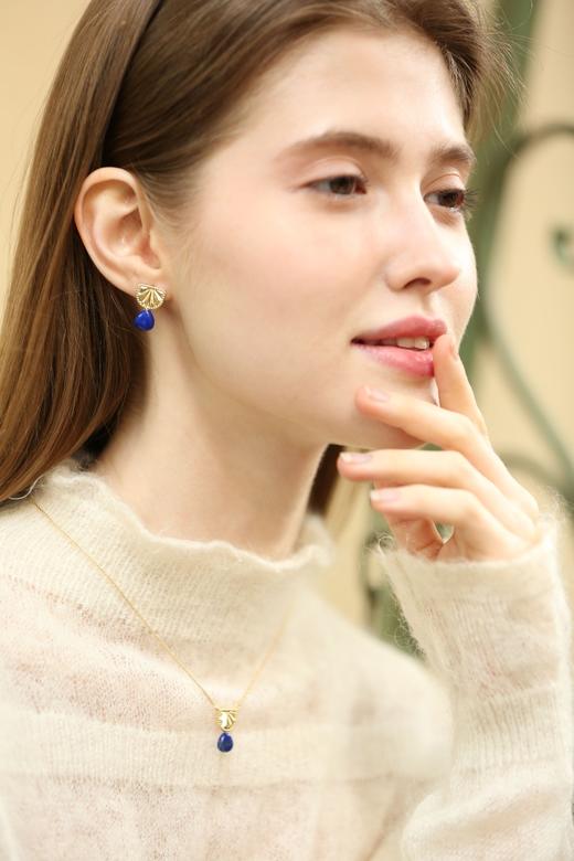 SOL DE VERANO 格兰纳达系列 佩蒂斯·蓝耳钉 商品图2