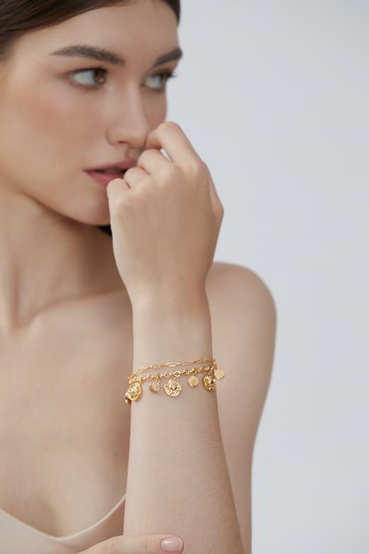 SOL DE VERANO 多吊坠太阳神手链 商品图2