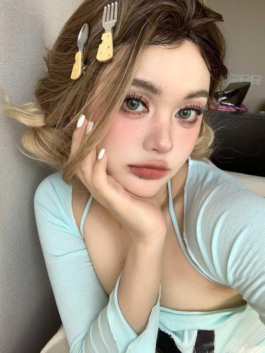 woolilens 半年抛美瞳   菜篮子 直径14.2mm着色13.3mm 商品图2