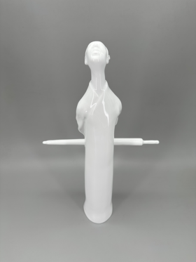 不仁斋 薛继业陶瓷雕塑 新款 许仙 家居装饰品办公室玄关客厅摆件