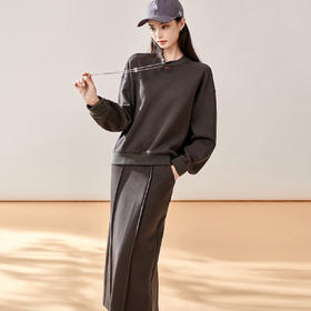 剩S 芳外【卫衣半裙系列套装】2025春新款慵懒风宽松版型【单独下单】