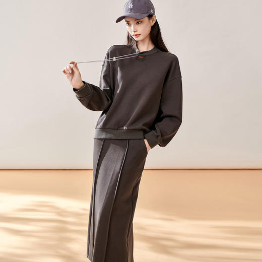 剩S 芳外【卫衣半裙系列套装】2025春新款慵懒风宽松版型【单独下单】 商品图0