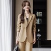 娜璐多 时尚西装套装女2023秋季新款高端气质女神范修身通勤正装西服套装 商品缩略图0
