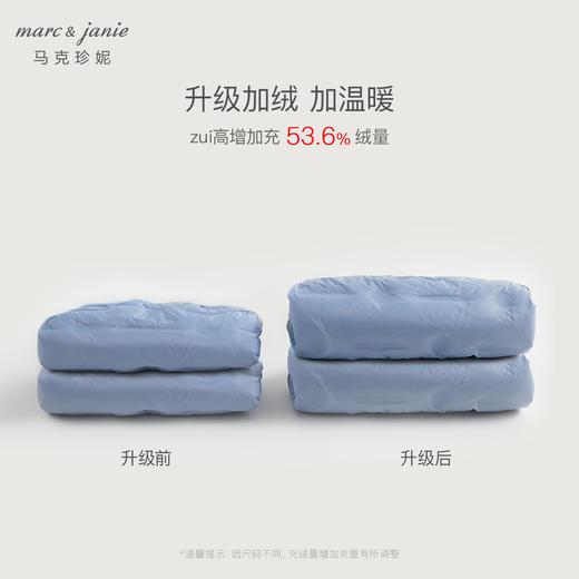 马克珍妮宝宝秋冬新款男女童超轻保暖羽绒服儿童羽绒外套231167 商品图3