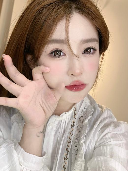 papadox日抛 草莓裙/炼乳咖啡 粉/棕 14.5mm 日抛无售后！！有同款年抛 商品图4