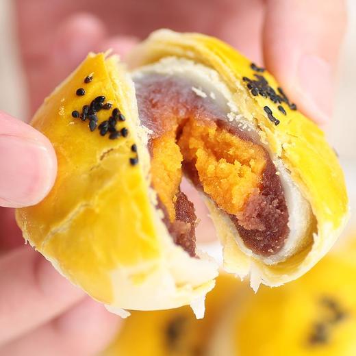 【诱人入胃！千丝咸蛋黄酥礼盒套装】整箱雪媚娘网红全国小吃早餐面包糕点心好吃的儿童休闲零食品办公室充饥解馋年货节特产礼盒-觅食坊健康特价清仓伴手礼 商品图2