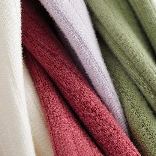 【马克珍妮 芦芙】黑科技发热 女童碎花翻领条纹T恤打底衫 231618 商品图4