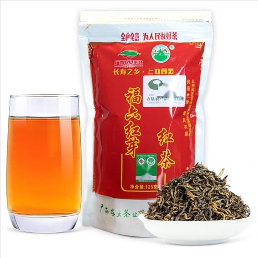 上林县大明山福六红芽红茶125g/袋 商品图0