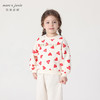 马克珍妮秋装新款 女童满印宽松休闲卫衣 儿童纯棉上衣231588 商品缩略图2