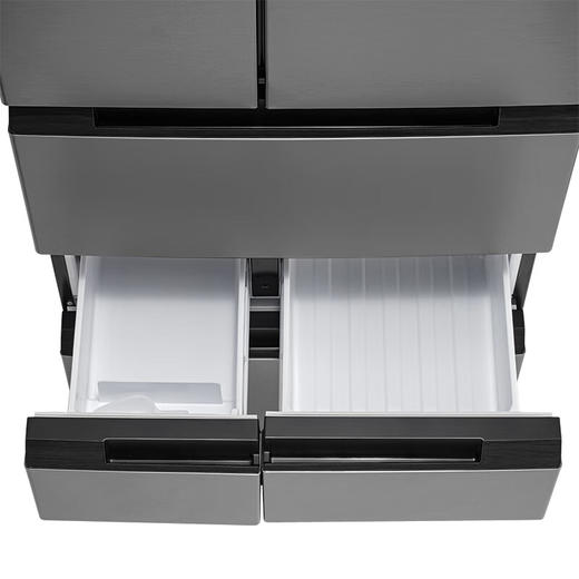 惠而浦（whirlpool） BCD-455WM10BWT紫云灰 法式多门冰箱 455升 原装进口 自动制冰 商品图2