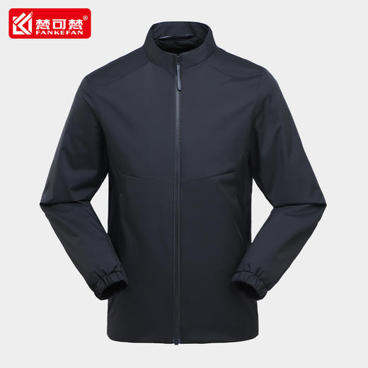 秋冬季商务夹克工作服外套男士领导干部企业团队冲锋衣定制印logo 商品图2