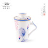 【玛戈隆特】骨瓷茶具礼盒荷莲盛宴三件套装带过滤茶杯旅行家用高颜值 商品缩略图3