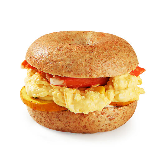 蟹味鱼柳贝果汉堡 商品图0