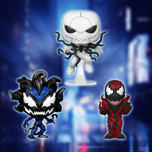 MINDstyle独家限定漫威Chase套装（反毒液Chase +Soda 毒液+ 毒液夜光限定款）手办公仔摆件 商品图1