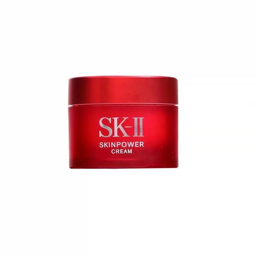 【F】SK2大红瓶新版磨砂瓶滋润版小样面霜15g 商品图1