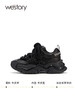 westory2023秋季新品运动系带休闲老爹鞋厚底潮流运动女鞋W23CM73951 商品缩略图2