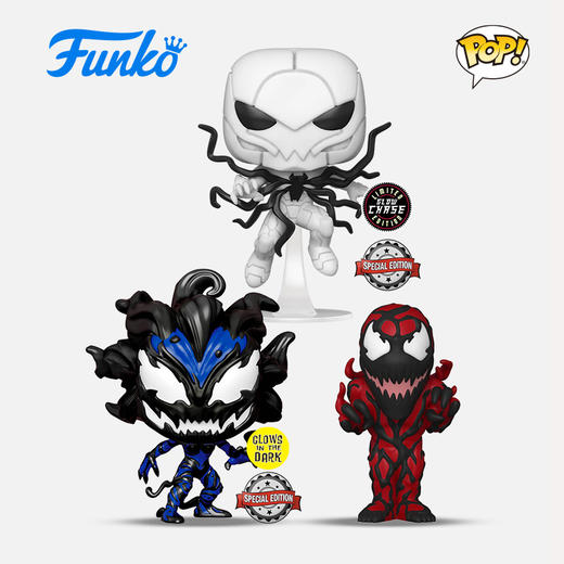 MINDstyle独家限定漫威Chase套装（反毒液Chase +Soda 毒液+ 毒液夜光限定款）手办公仔摆件 商品图0