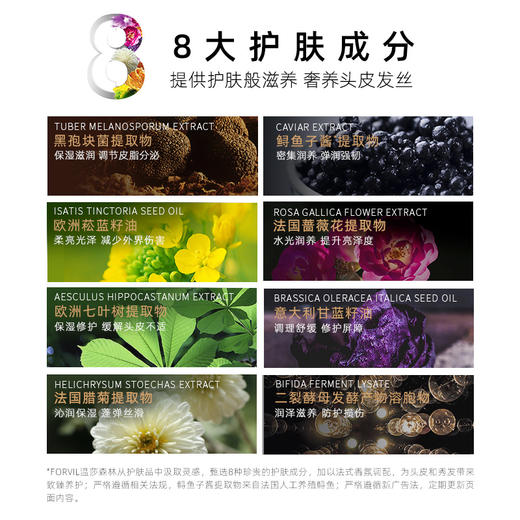 法国FORVIL温莎森林黑松露洗护系列，日常洗护，修护受损，蓬松控油，多方案选择 商品图9