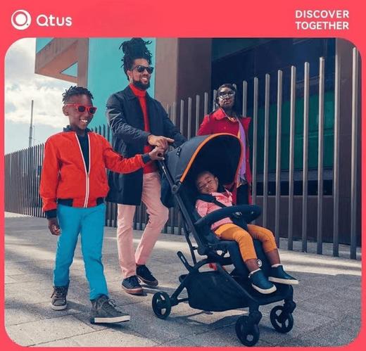 9楼母婴生活馆 Qtus昆塔斯Q9婴儿车轻便折叠一键收车高景观轻巧婴儿推车 吊牌价：2499~2699元 活动价：2129~2299元 商品图0