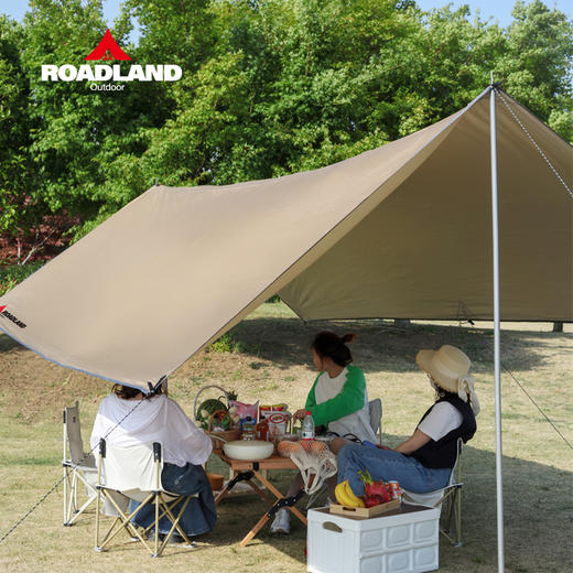 洛得兰德四角涂银天幕LD-TM101流沙金 3*4M 商品图4