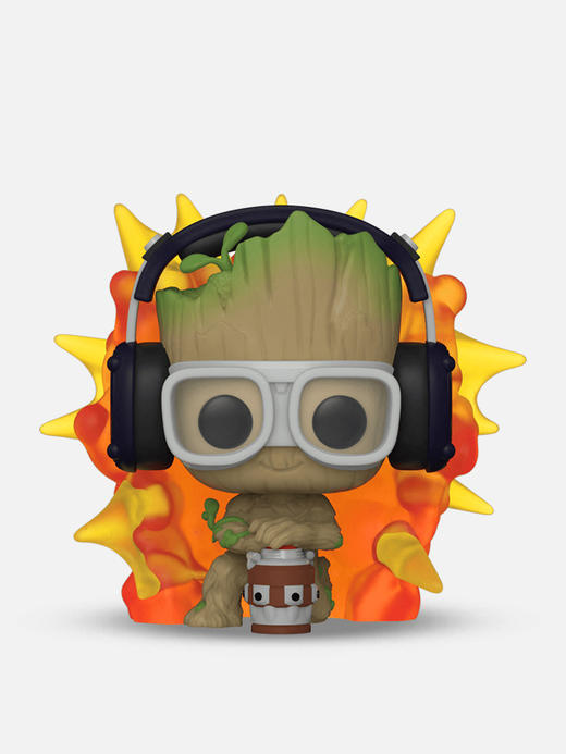 Funko POP I AM Groot美漫漫威格鲁特与引爆器手办摆件 70653 商品图3