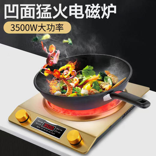 【家用电器】-德玛太电磁炉家用全套3500W大功率电池炉 商品图0