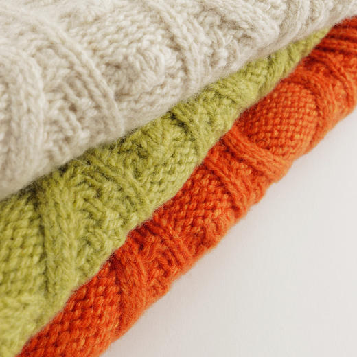 【马克珍妮 芦芙】秋装新款 女童复古提花绵羊毛针织马甲231919 商品图3