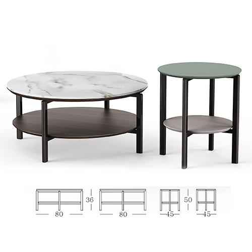 顾家家居整装 现代简约 茶几角几餐台餐椅 PT2078系列 商品图2