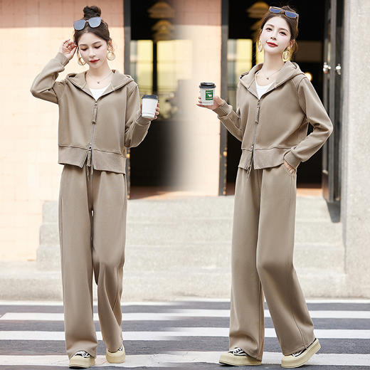 绣花宽松，休闲时尚卫衣套装HRYZ2301 商品图1