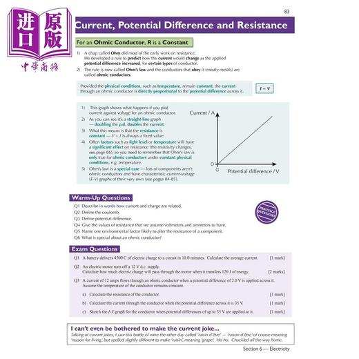 【中商原版】英国CGP A-Level Physics: AQA Year 1 & AS Complete Revision & Practice with Online Edition 商品图3