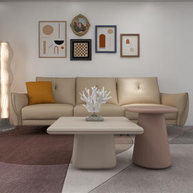 顾家家居整装 现代简约 茶几角几电视柜餐桌餐椅床头柜 PT2080系列