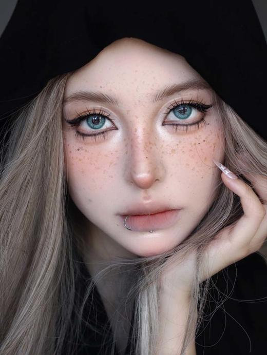 woolilens 半年抛美瞳   菜篮子 直径14.2mm着色13.3mm 商品图5